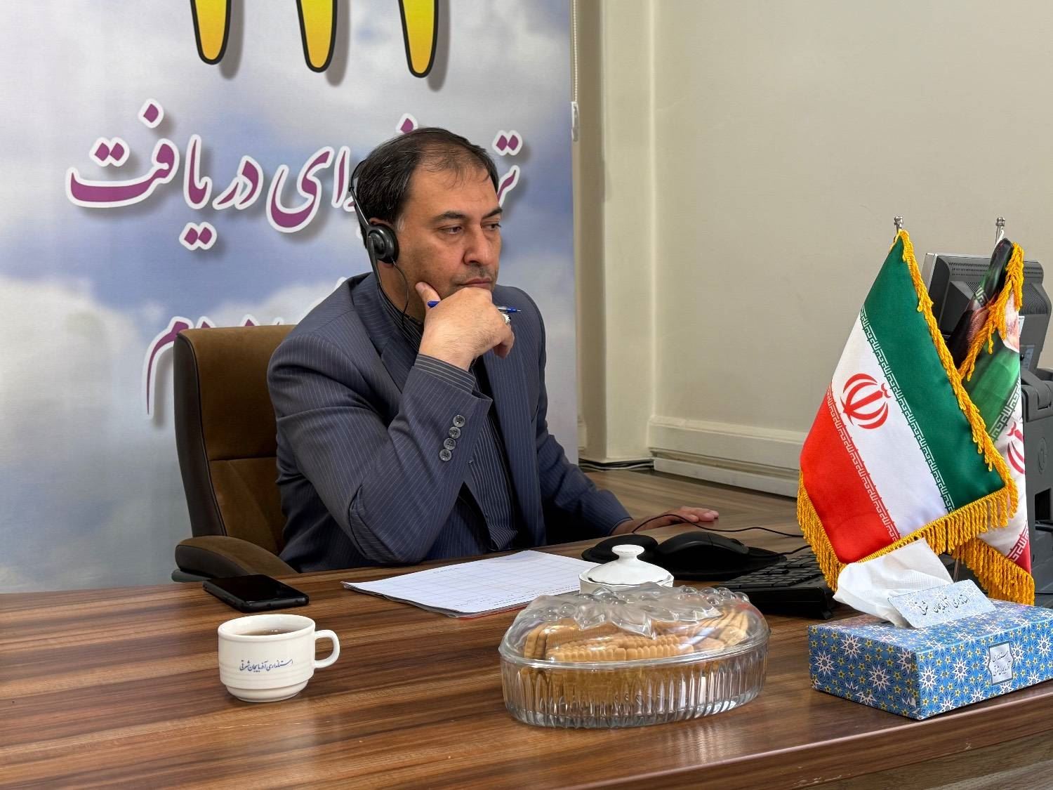 پاسخگویی مدیرعامل شركت توزیع نیروی برق آذربایجان‌شرقی به درخواست‌ها و سؤالات مردمی از طریق سامانه سامد